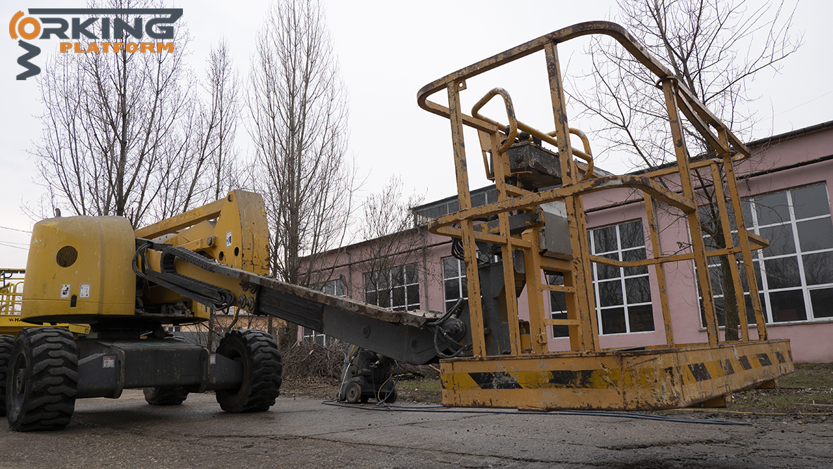 Haulotte HA 16 X Nr.126 használt csuklós emelő Haulotte HA 16 X Nr.126 használt csuklós emelő